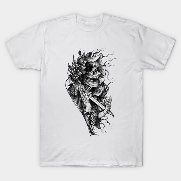 Death T-Shirt by LecoLA